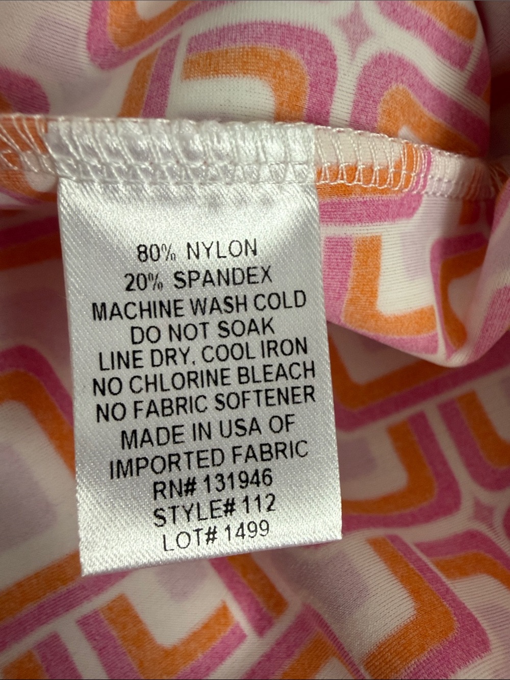 Jude Connally geometric Print Pink & purple and orange Women's Shirt Dress - Picture 3 of 5